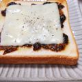 ぱふ's cooksnap of when they made 佃煮の甘さが旨味に変わる！海苔トースト.