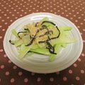 龍青空ママ's cooksnap of when they made ブロッコリーの芯の塩こんぶ和え♫.