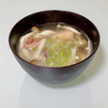 キンプリ's cooksnap of when they made きのこのお吸い物＊焼き鳥缶で簡単.