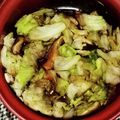 ビルメンズ's cooksnap of when they made キャベツと椎茸蒸し.