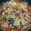 jo2☆'s cooksnap of when they made キャベツと豚こま＆ベーコンの重ね煮.