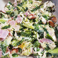 ちーゆづアーちゃん☆'s cooksnap of when they made レタスのマヨ炒め♡ふんわり玉子とじ.