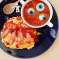 ぽめchan's cooksnap of when they made 簡単ハロウィン魔女？ゾンビの指？お弁当！.