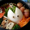 sweeterm's cooksnap of when they made ♡幼稚園のお弁当に！トトロキャラ弁♡.