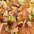 noaren's cooksnap of when they made 白菜とひき肉の春雨炒め.