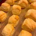 MOｰON's cooksnap of when they made 材料3つ＊天ぷら粉でノンオイルスコーン.
