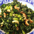 ホウキボウシ's cooksnap of when they made 大根葉とちくわの炒め物.