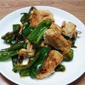 NAOばあさん's cooksnap of when they made 簡単美味！鶏やげん軟骨とピーマンの炒め物.