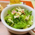 hiro_aya's cooksnap of when they made リンゴとハムのレタスサラダ.