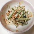もこもこ７'s cooksnap of when they made 簡単！きゅうりとちくわのおかかマヨ和え♪.