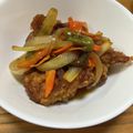 あ〜ゆ。's cooksnap of when they made 唐揚げアレンジ！鶏と野菜の甘酢炒め.