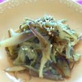 みっぺぴ's cooksnap of when they made みょうがのきんぴら.