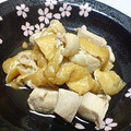 ne-ne's cooksnap of when they made 鶏肉と油揚げの煮物♪.