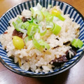たはぴのかか's cooksnap of when they made ひげ鯨大和煮で炊き込みご飯.