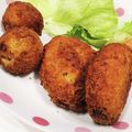 moshinamin's cooksnap of when they made 簡単晩ご飯 ホクホク♡さつまいもコロッケ.
