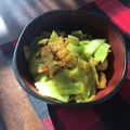 栗丸うさぎ's cooksnap of when they made キャベツと豚肉のガーリックカレー炒め.