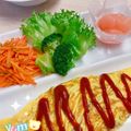 オウジリリノエ's cooksnap of when they made 我が家の定番♪ひき肉のオムレツ.