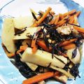 のり子のおかず♪'s cooksnap of when they made 里芋入り！具だくさんひじきの煮物.