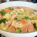 ばぢこ's cooksnap of when they made じゃがいもとチーズのキムチ鍋.