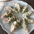 Yokchina's cooksnap of when they made 韓国の海老餃子☆セウマンドゥ 새우만두.