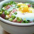 d@hirozo15's cooksnap of when they made ナンプラーでマグロ漬け丼.