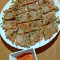 ayumita22's cooksnap of when they made じゃがいもとニラのもっちりチヂミ.