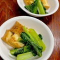 ルぴあ's cooksnap of when they made 厚揚げと小松菜の【煮物】.