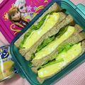 hime@15's cooksnap of when they made 家事ヤロウ「天のや風厚焼き玉子サンド」.