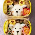 Chaaa_room's cooksnap of when they made スパイファミリー　ボンド　キャラ弁.