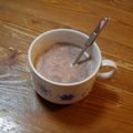 チョコハム's cooksnap of when they made ホットミルクに♡チョコ＋練乳（＾ｕ＾）.