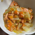 tm0915yk's cooksnap of when they made 離乳食完了期☆鮭と白菜のちゃんちゃん煮.