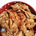 バキ子's cooksnap of when they made 豚丼.