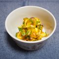 バカリャウ's cooksnap of when they made ★しめじとチーズのかぼちゃサラダ★.