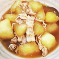 churu's cooksnap of when they made 冬瓜と豚肉の煮物.
