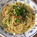 北京パンダ's cooksnap of when they made 簡単！早い！！イワシの味噌煮缶パスタ.
