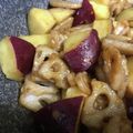 なんでなんしー's cooksnap of when they made タラとレンコンとさつま芋の甘辛.