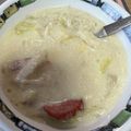 oda5yoko's cooksnap of when they made 白菜とベーコンのクリーム煮【作り置き】.