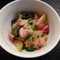 melmarilyn's cooksnap of when they made 簡単♪ ラディッシュとベーコンの醤油炒め.