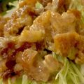 MULA's cooksnap of when they made 豚肉の辛子マヨ和え。.