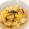 しろもん☆'s cooksnap of when they made さつまいもごはん.