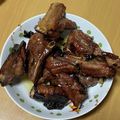 かずぅマム's cooksnap of when they made イチゴジャムでスペアリブ.