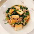 こーやんたん's cooksnap of when they made 厚揚げとほうれん草の炒め煮.