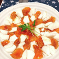 アビーゲイル's cooksnap of when they made 柿と蕪の塩みかんマリネ.