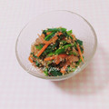 まあまま☆0403's cooksnap of when they made ほうれん草と人参のおかかナムル【作り置き.