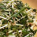 菜つ実☆ミ's cooksnap of when they made 水菜のおかか和えサラダ.