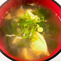 みぽぽ37's cooksnap of when they made ほうれん草と玉子のすまし汁.