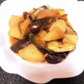 そらいろ猫's cooksnap of when they made 田舎あじ♪なすとじゃが芋のあまから炒め煮.