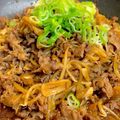 やよい・M's cooksnap of when they made 満腹！牛肉ともやしときのこのスタミナ炒め.