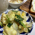 リラシャン's cooksnap of when they made 春キャベツと卵炒め.