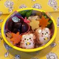 hime's cooksnap of when they made 簡単☆ハリネズミのおにぎり～キャラ弁.